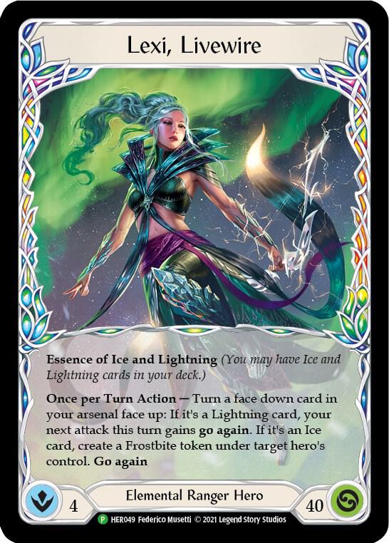 Lexi, Livewire CF fabのみ Lexi, Livewire - HER049 - Flesh and Blood: Promo Cards