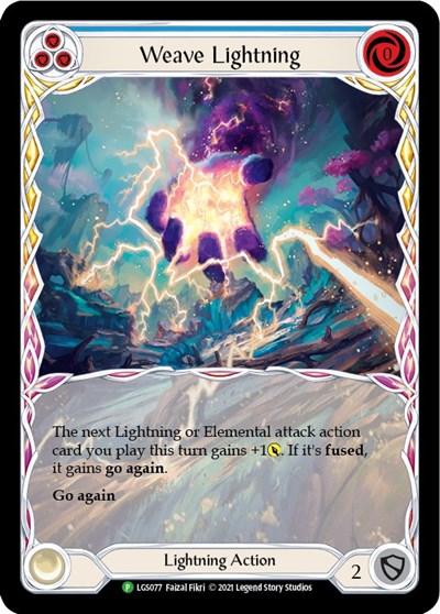 Weave Lightning Blue