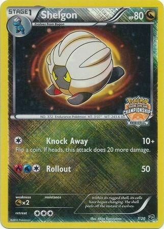 Shelgon - 7/20 (Regional Championships) 007/020 from League & Championship Cards