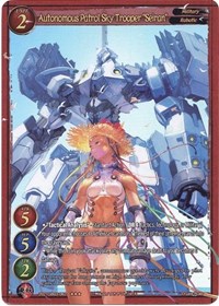Autonomous Patrol Sky Trooper "Seiran" (Extended Art)