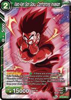 ドラゴンボールカード ken Kaio-Ken Son Goku, Maximum Gains - Saiyan Showdown - Dragon Ball