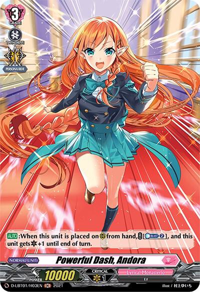 Powerful Dash, Andora (Holo)