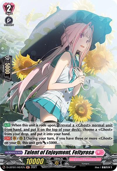 Talent of Enjoyment, Feltyrosa (Holo)