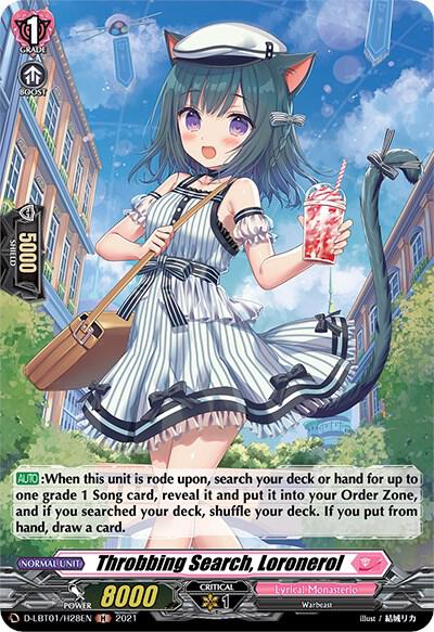 Throbbing Search, Loronerol (Holo)