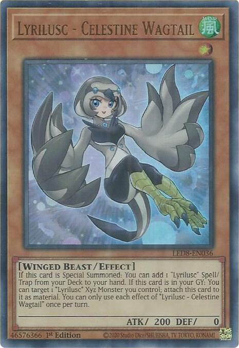 Lyrilusc - Celestine Wagtail - Legendary Duelists: Synchro Storm