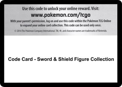 Code Card - Sword & Shield Figure Collection