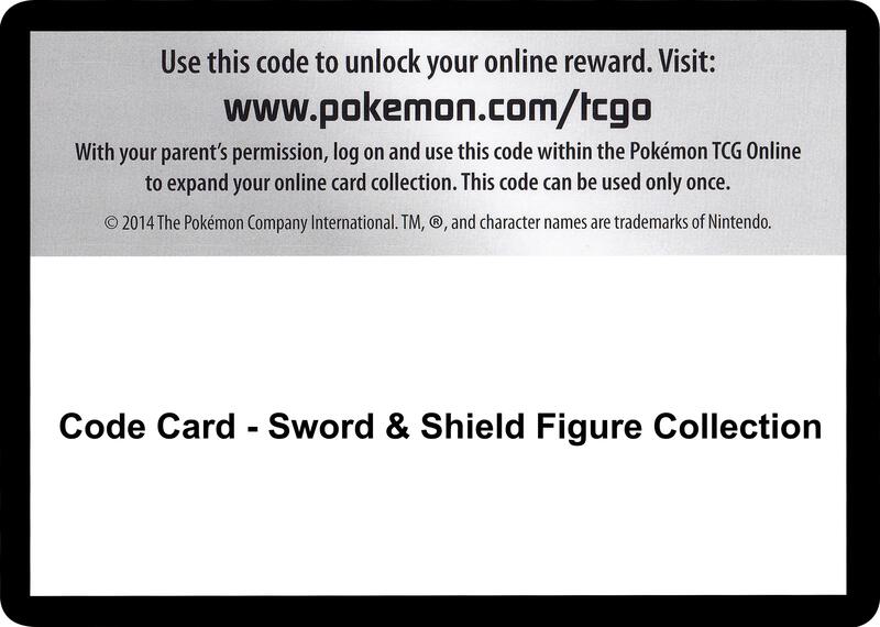 Code Card - Sword & Shield Figure Collection  from SWSH02: Rebel Clash