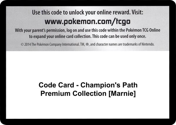 Code Card - Champion's Path Premium Collection [Marnie]