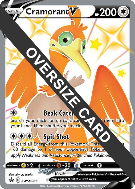 Cramorant V - SWSH086 SWSH086 from Jumbo Cards