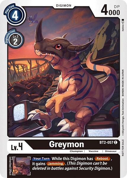 Greymon - BT2-057 (Official Tournament Pack Vol.3) - Release
