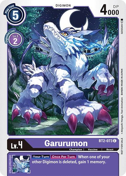 Garurumon - BT2-073 (Official Tournament Pack Vol.3) - Release