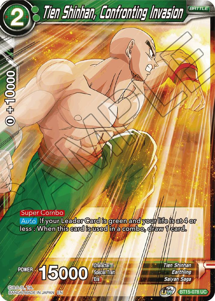 Tien Shinhan, Confronting Invasion - Saiyan Showdown - Dragon Ball Super:  Masters - TCGplayer.com