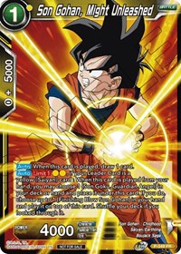 Son Gohan, Might Unleashed card art