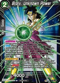 Broly, Unknown Power card art