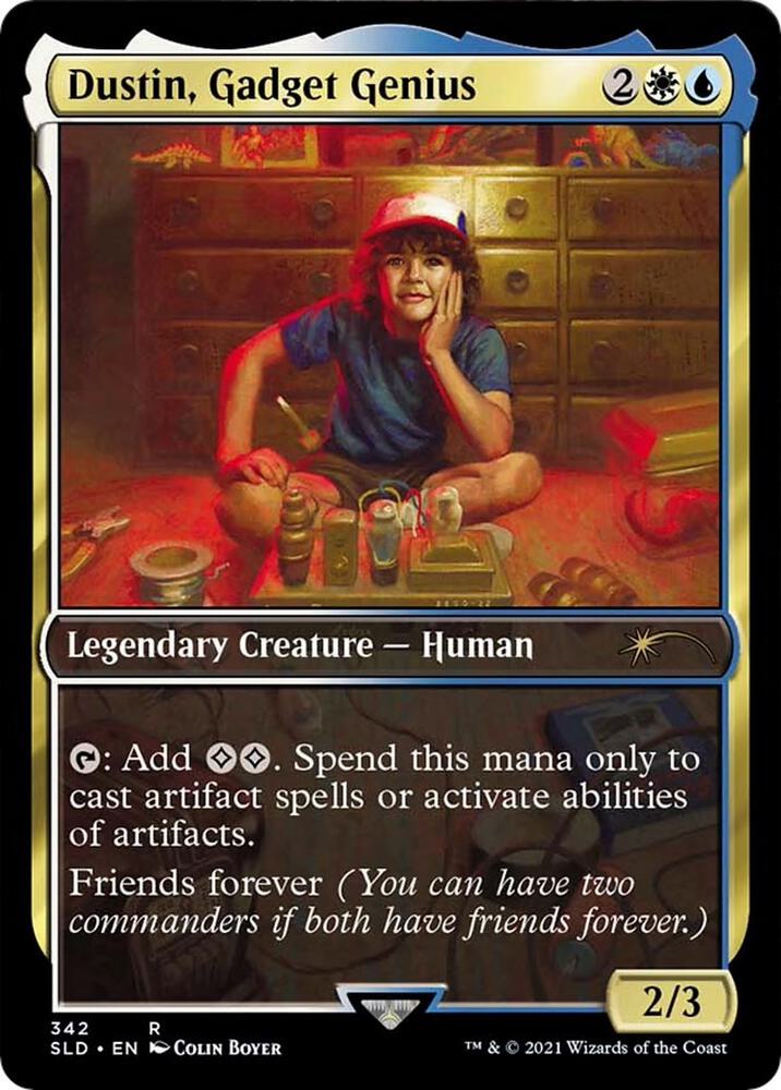 Dustin, Gadget Genius - Secret Lair Drop Series - Magic: The Gathering