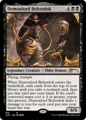 Demonlord Belzenlok #159 – Secret Lair Drop Series (Mythic)