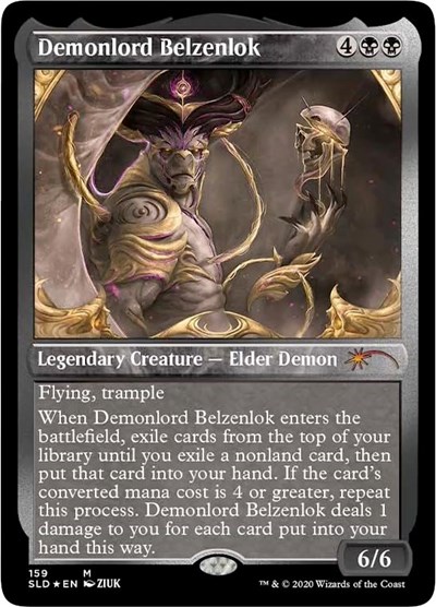 Demonlord Belzenlok Foil Etched