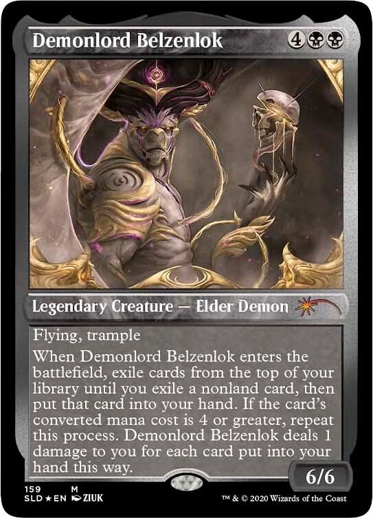 テラトボンド様 Demonlord Belzenlok (Foil Etched) - Secret Lair Drop Series