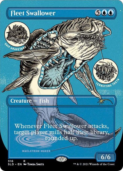 Fleet Swallower Foil Etched