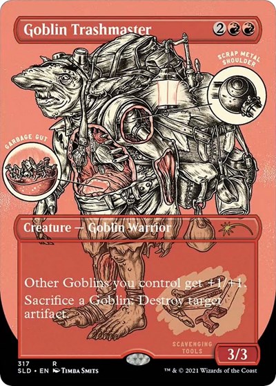 Goblin Trashmaster Foil Etched