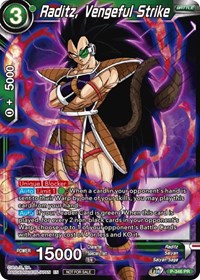 Raditz, Vengeful Strike card art