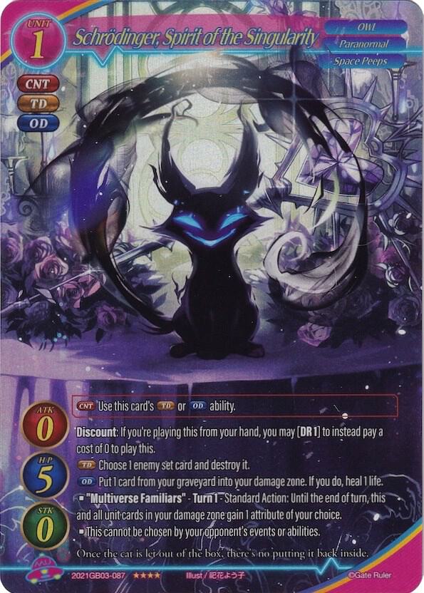 ゲートルーラーSchrödinger, theCat Out of theBox