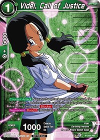 Videl, Call of Justice (Winner Stamped) card art