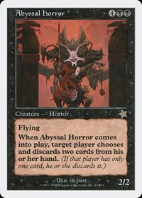 Abyssal Horror - Starter 1999 - Magic: The Gathering card