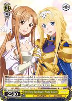 Are These Two Rivals? Asuna & Alice (SR) - Sword Art Online