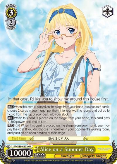 Alice on a Summer Day