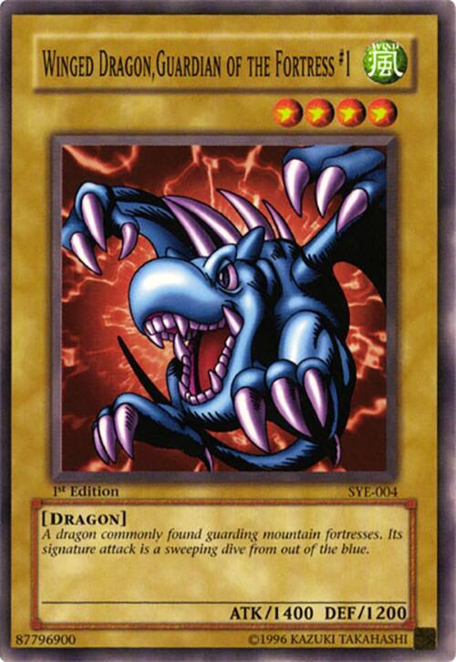 Winged Dragon, Guardian of the Fortress #1 - Starter Deck: Yugi