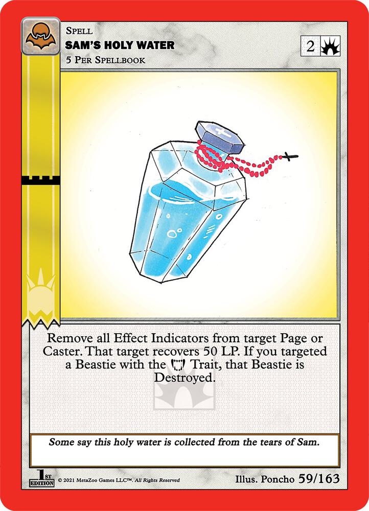 Sam's Holy Water