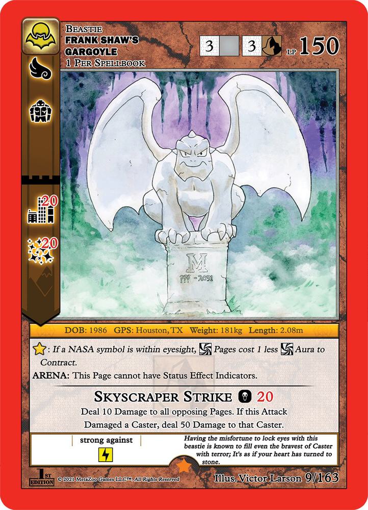 Frank Shaw's Gargoyle - Nightfall: First Edition - MetaZoo