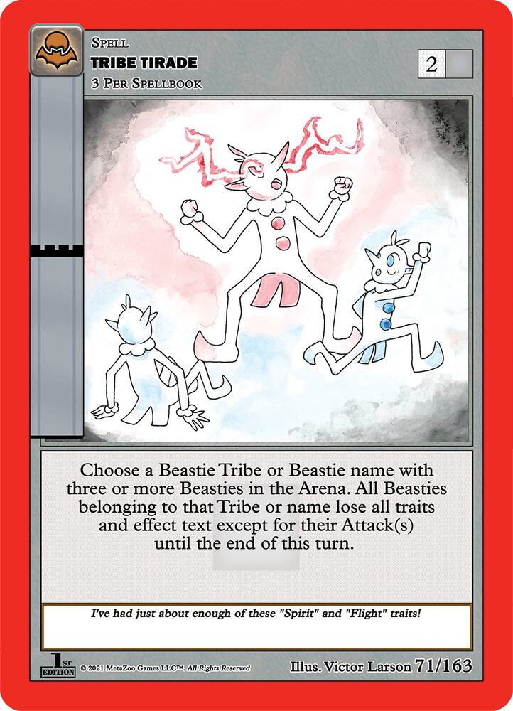 Tribe Tirade