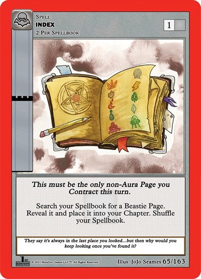 Index (Nightfall: First Edition)