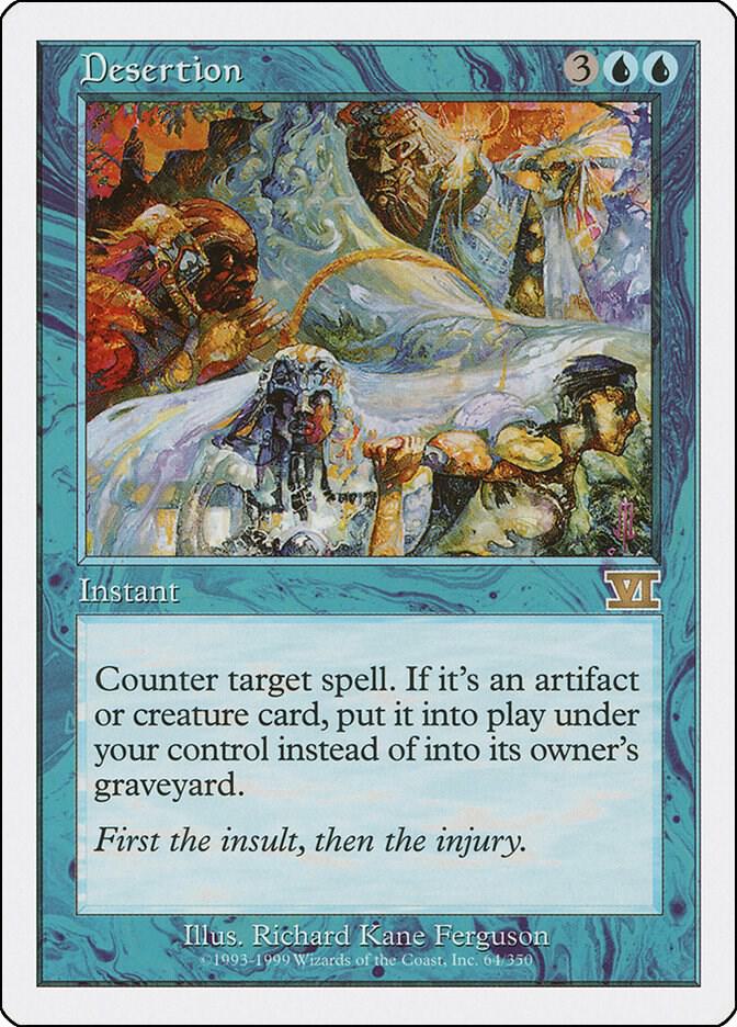 Desertion - Classic Sixth Edition - Magic: The Gathering - TCGplayer.com