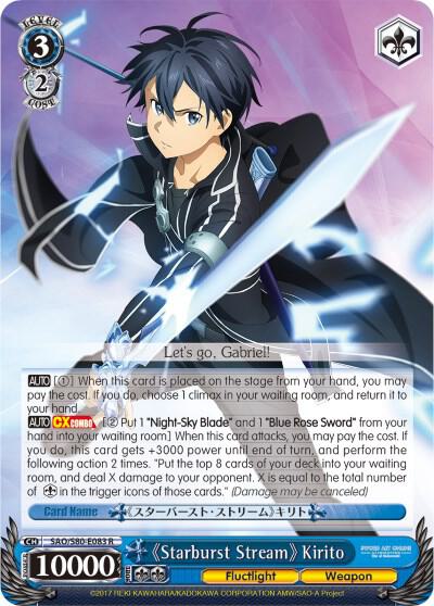 Starburst Stream Kirito - Sword Art Online -Alicization- Vol.2