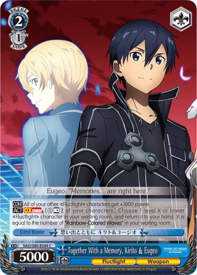 Together With a Memory, Kirito & Eugeo