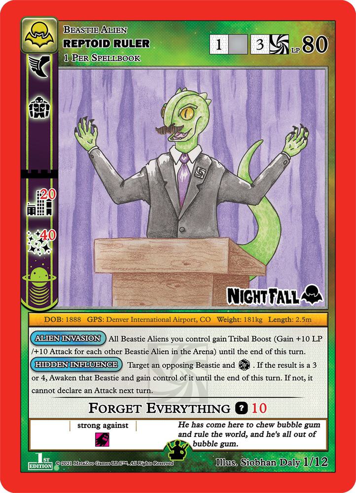Reptoid Ruler