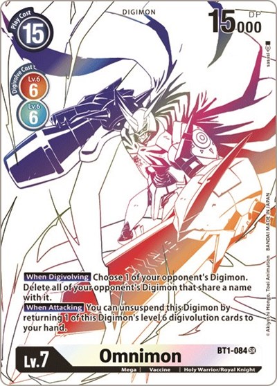 Omnimon (Alternate Art) Double Diamond card price