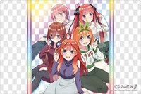 Bushiroad Rubber Mat Collection V2 Vol.153: The Quintessential Quintuplets · Bushiroad Playmats