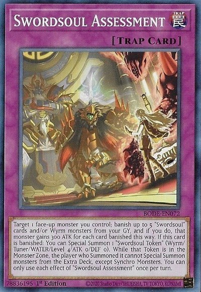 Swordsoul Assessment