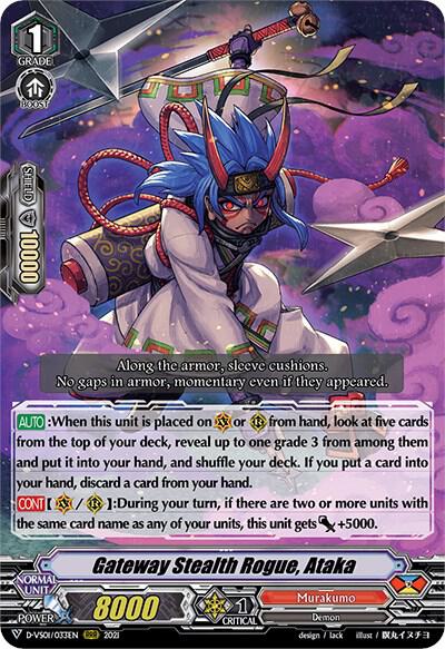 Gateway Stealth Rogue, Ataka