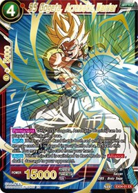 SS Gogeta, Acrobatic Warrior (Gold Stamped) card art