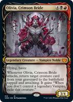 olivia mtg card Voldaren Gain control of target Vampire for as long as you control Olivia Voldaren. Magic the Gathering Trading Card