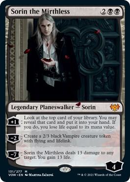 Sorin the Mirthless - Innistrad: Crimson Vow - Magic: The