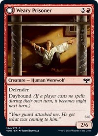 Weary Prisoner (Innistrad: Crimson Vow)
