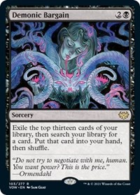Demonic Bargain (Innistrad: Crimson Vow)