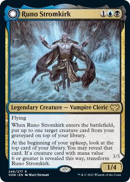 mtg runo stromkirk commander deck MTG Commander Deck EDH Deck Runo Stromkirk 100 Magic Cards Custom Deck Sea  Creatures Dimir main image 0
