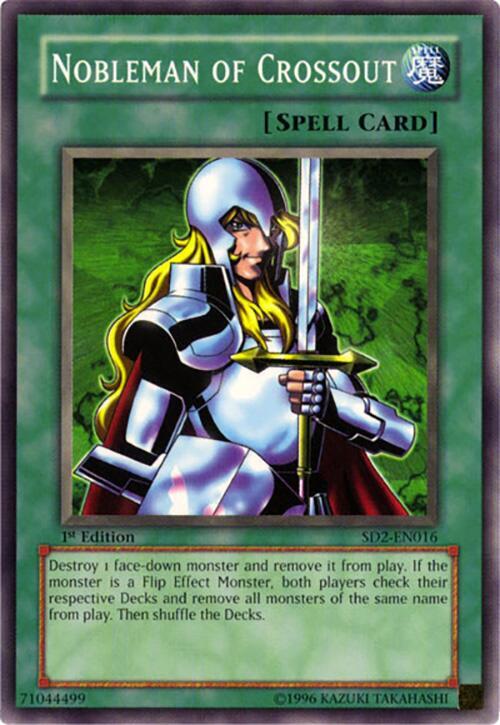 Nobleman of Crossout - Structure Deck: Zombie Madness - YuGiOh